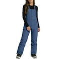 thumbnail image 2 of CCRFTGI Womens Snow Bibs Baggy Snowboarding Adjustable Straps Overalls Winter Warm Athletic Waterproof Ski Overalls Womens Snow Bibs Navy XL, 2 of 7