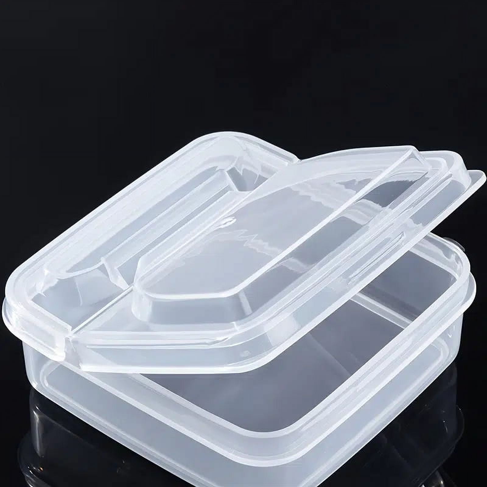 MASINIES Slice Cheese Container for Fridge Ham Sausage Slice Storage Box,  Vegetable and Fruit Fresh-Keeping Box, Portable Leakproof Clear Cheese