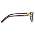thumbnail image 3 of Coach 0HC6091B Optical Full Rim Square Womens Eyeglasses - Size 53 (Dark Tortoise / Transparent), 3 of 3