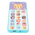 thumbnail image 1 of Baby Cell Phone Toy, Baby Learning Phone Developmental  for Toddler Orange,Green, 1 of 7