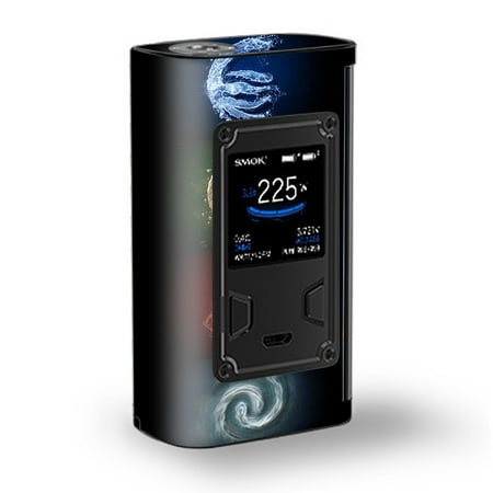 Fire Element Sticker Skin Decal Vinyl Wrap for Smok Majesty 225W TC Kit Vape Kit skins stickers cover/ Elements Water Earth Fire Air ()