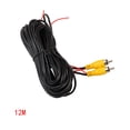 thumbnail image 1 of Seitruly Cable de vídeo Universal RCA a de 6m/10m/12m/15m/20m, Cable de visión trasera de marcha atrás para coche, Cable de vídeo para Juegos de teclado y mouse para computadora 12m, 1 of 5