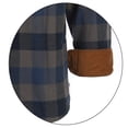 thumbnail image 3 of Gioberti Men's Brushed Flannel 100% Cotton Plaid Checkered Shirt with Corduroy Contrast, 3 of 4
