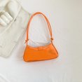 thumbnail image 4 of Bolso De Hombro Bolso De Mujer 2023 Patrón De Cocodrilo Moda Bolso De Mensajero Simple (Naranja), 4 of 8