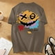 thumbnail image 5 of Playeras De Hombre Camiseta Informal De Verano De Manga Corta Con Cuello Redondo Y Estampado De Letras Y Caras Para Hombre, 5 of 5