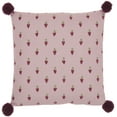 thumbnail image 2 of Mina Victory Plush Beet of My Heart Cotton Throw Pillow in Multi-color, 2 of 4