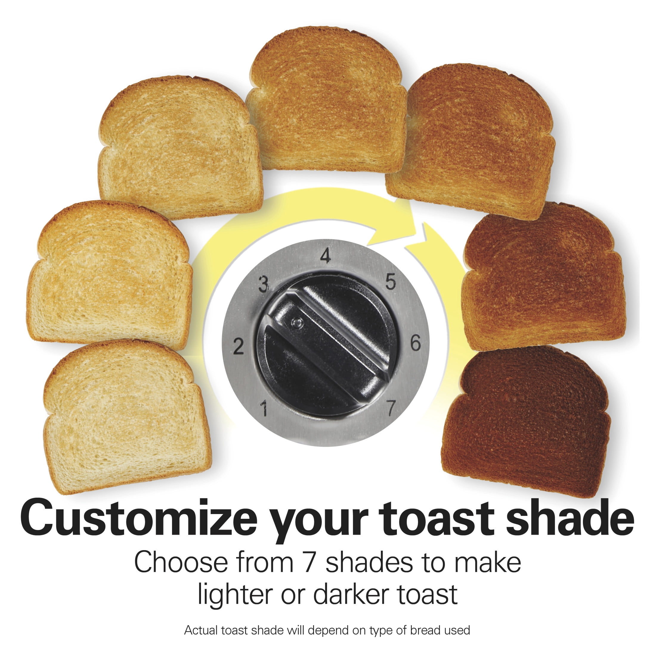 Hamilton Beach 2-Slice Bread and Bagel Toaster with Long Slots and Removable Crumb Tray, Black