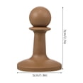 thumbnail image 2 of IBASETOY 4Pcs Outdoor Tent Pole Caps Made of Tpr Material Anti Thunder Chess Guard for Patio and Camping, 2 of 7