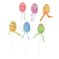 thumbnail image 1 of 6 piezas de ramas de huevo de Pascua, centro de mesa decorativo, manualidades de bricolaje, decoración de Pascua, arreglo floral para festival, patio S225, 1 of 8