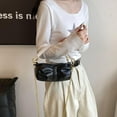 thumbnail image 2 of IELGY pleated cloud women's bag, summer underarm high-fashion chain messenger bag, one-shoulder portable pearl., 2 of 2
