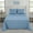 Blue, variant on 1800 Count 6 Piece Bedsheet Set Extra Soft Deep Pocket Hotel Bed Sheets