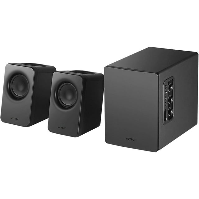 Bocinas ACTECK DYNAMIC EXACT MINI S-PRO BS495 Inalambrico Sonido 2.1 Bluetooth 5.3 60W RMS negro
