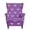 Butterfly Polka Dots Violet, variant on SEANATIVE Wingback Chair Protector 2 Piece Stretch Wing Chair Slipcovers Spandex Armchair Covers Non-Slip Wing Back Sofa Cover Single Seat Sofa Couch Cover, Starfish Sea Shell Blue White
