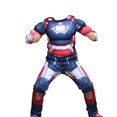thumbnail image 1 of Disfraz de superhéroe de la película Iron Man para niños, Cosplay muscular con máscara, accesorios para fiestas de actuación en escenario, S-XL, 1 of 5