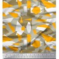 thumbnail image 1 of Soimoi Japan Crepe Satin Fabric Geometric Abstract Fabric Prints By Yard 42 Inch Wide, 1 of 1