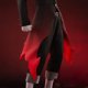 thumbnail image 4 of Disfraz de cosplay de Dandadan Okar Ken Takakura, peluca, máscara, poderes de abuela turbo, uniforme de cuello negro, cabello corto rizado, traje de Halloween, 4 of 5