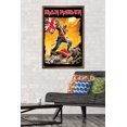 thumbnail image 2 of Iron Maiden - Piece Of Mind Flag Wall Poster, 22.375" x 34" Framed, 2 of 4
