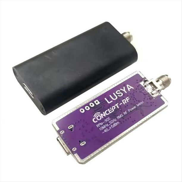 Medidor de Potencia RMS RPM-3GS 0,01 - 3 GHz, Versión Superior para Computadora