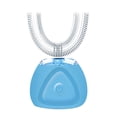 thumbnail image 1 of Cepillo de dientes eléctrico en forma de U para adultos IPX7 impermeable cepillo de dientes automáti Tomshoo Azul claro, 1 of 7