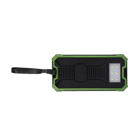 Power Bank Case, 20000mAh Large Capacity Supports Solar Fast Charge Solar Power Bank For For School For Outdoors For Travel For Home