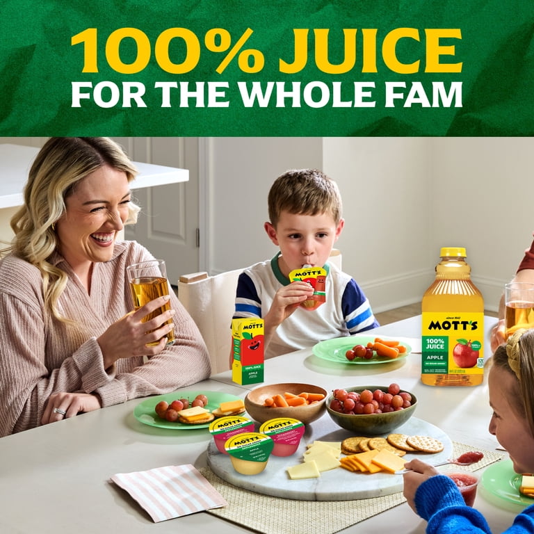 Mott's 100% Apple Juice, 128 fl oz Bottle photo 5
