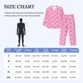 thumbnail image 4 of Lsque Breast Cancer Awareness (3) Pattern Long Sleeve Pajama Set for Men - Soft 2-Piece Sleepwear and Loungewear Set with Pockets, Comfy Nightwear-Small, 4 of 7