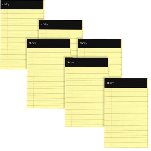 Enday Paper Folders with Pockets (100 Pack) - Assorted Colors - Letter Size Two Pocket Folders - Purple, Blue, Green, Red, Yellow, Orange & Black