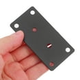 thumbnail image 5 of OUNONA  10 Sets Flat Metal Plate Corner Bracket for Wood Fitness Black, 5 of 8