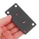 thumbnail image 5 of IDEANATEGRATE 10Jgo Escuadras De Acero Inoxidable Negras Para Esquinas Soporte Plano Para Estantes De Madera, 5 of 6