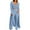Light Blue, variant on HBFAGFB Pantsuit for Women Fashion Long Coats Comfortable Underwear Pants Three Piece Suit Red Size L