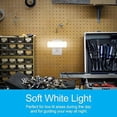 thumbnail image 3 of Ultrabrite LED Light Bar Night Lights Plug Into Wall Room Decor Ambient Lighting High/Low/Off Switch Bright Nightlight, White, 200 Lumens, 1 Pack, 3 of 5