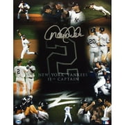 Derek Jeter Hand-Signed Leadership Collage 11 x 14 Photograph