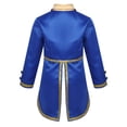 thumbnail image 2 of Eandarui Veste Queue-de-Pie pour Petits Garçons, Manches Longues, Tenue de Fête, Bleu 6, 2 of 7