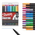 thumbnail image 1 of Rotuladores Sharpie Fine Point de 0,4 mm, colores surtidos, 24 unidades, 1 of 6