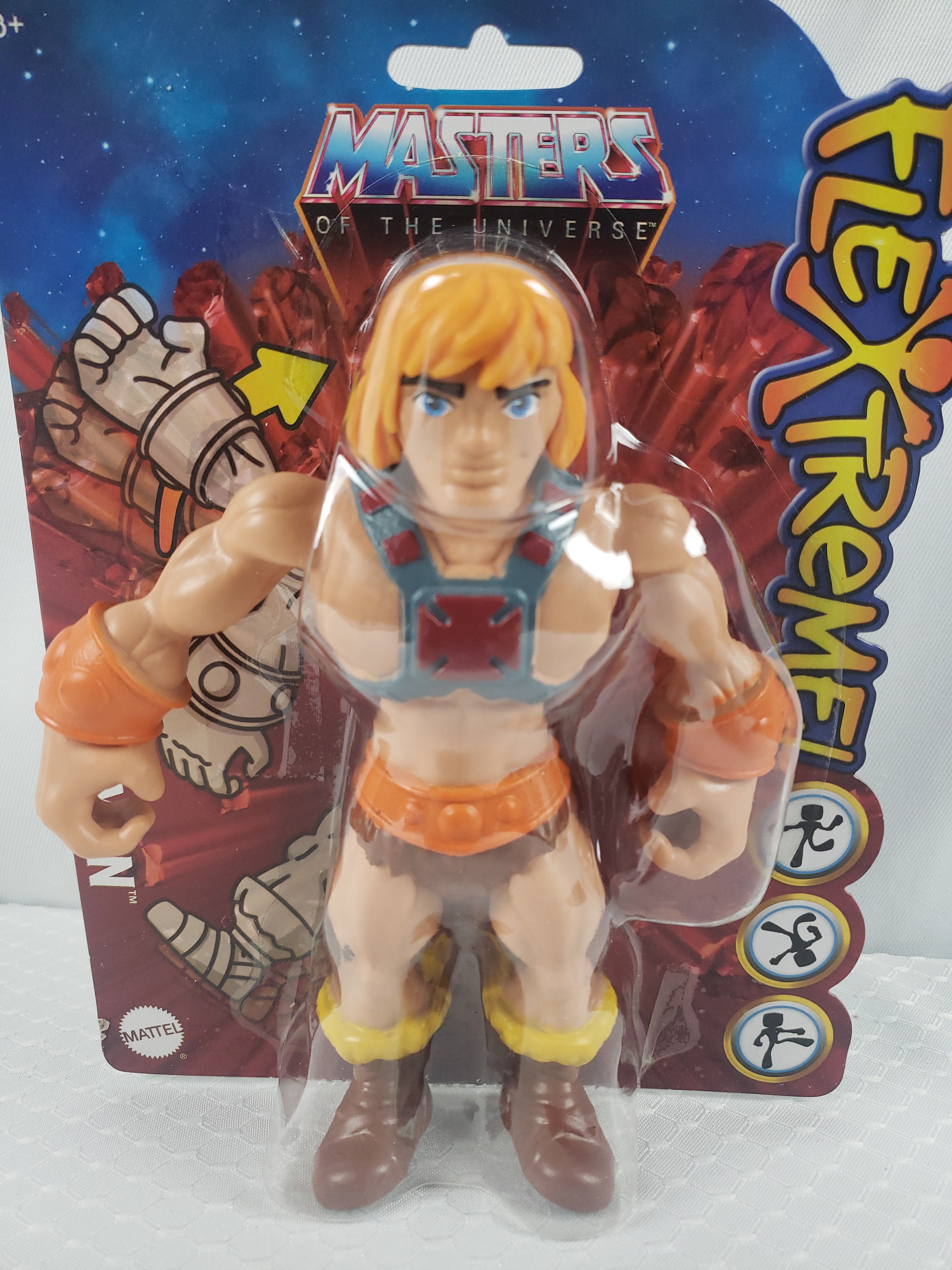 Mattel Masters of the Universe Motu Flextreme HEMan Action Figure