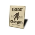 thumbnail image 4 of Bigfoot Crossing Novelty Decor, Metal Wall Sign - 10x14 Inches, 4 of 4