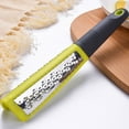 thumbnail image 3 of Double Sided Cheese Grater Portable Ginger Grater Hand Zester Vegetable Grater, 3 of 10