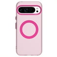 thumbnail image 2 of ELEHOLD Case for Google Pixel 9 Pro XL Magnetic Shockproof Case Slim Matte Transparent Rugged Cover, Skin Friendy Feel, Compatibel with MagSafe, Rose, 2 of 7