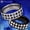 Black, variant on Jigsaw Tungsten Carbide Ring