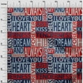 thumbnail image 3 of oneOone Polyester Spandex Red Fabric Abstracts Diy Clothing Quilting Fabric Print Fabric By Yard 56 Inch Wide, 3 of 6