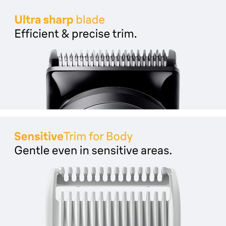 Braun All-in-One Series 5 Trimmer Kit, Ultra Sharp Blade, Up to