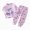 G899-Light Purple, variant on HFHAPW Toddler Pajamas Boys Girls Baby Pjs Sets Kids Snug fit 2pcs Long-Sleeve Fall Winter Sleepwear