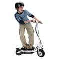 thumbnail image 3 of Razor E325 Adult Ride-On 24V High-Torque Motor Electric Scooter, White (3 Pack), 3 of 7