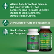 Garden of Life Vitamin Code Grow Bone System, 30-Day Supply