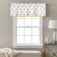 thumbnail image 3 of Spring Animals Valance Curtain for Windows Watercolor Funny Bee Rustic Farmhouse White Rod Pocket Curtain Valances Short Window Treatments Panels for Kitchen Bathroom Laundry Basement 42 x 12 Inch, 3 of 9
