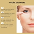 thumbnail image 4 of Parches de hidrogel para ojos, antiojeras e hinchazón, mascarillas con ácido hialurónico, hidratantes y calmantes para mujeres y hombres, 30 pares, 4 of 4