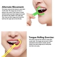 thumbnail image 3 of Mouth Tongue Tip Exerciser, Alloy Balls 3 Pieces Easy Grip Improve Flexibility Safe Tongue Tip Exerciser Set  for Incomplete Pronunciation for Adult Children, 3 of 7