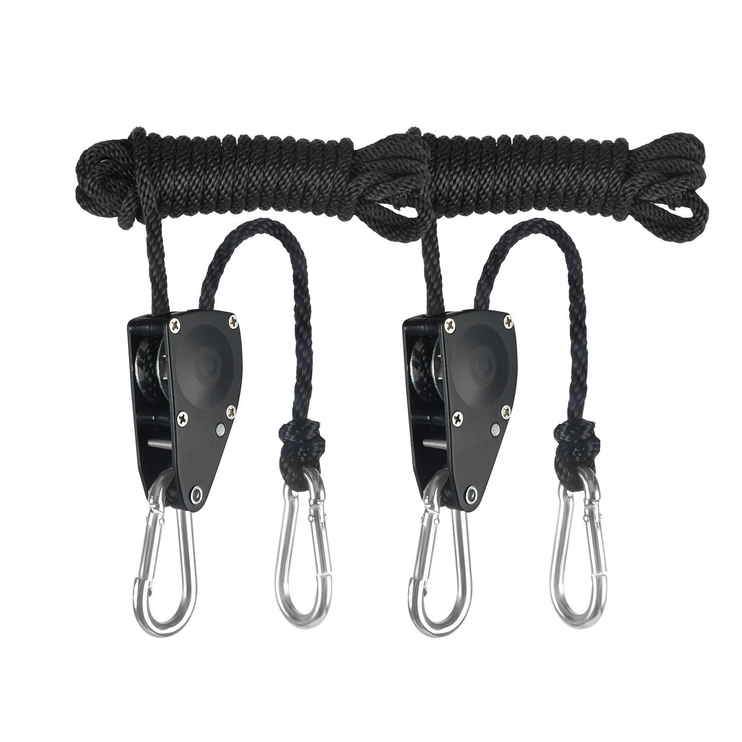 ipower 1/4 inch 8feet long super duty adjustable rope clip hanger ,300
