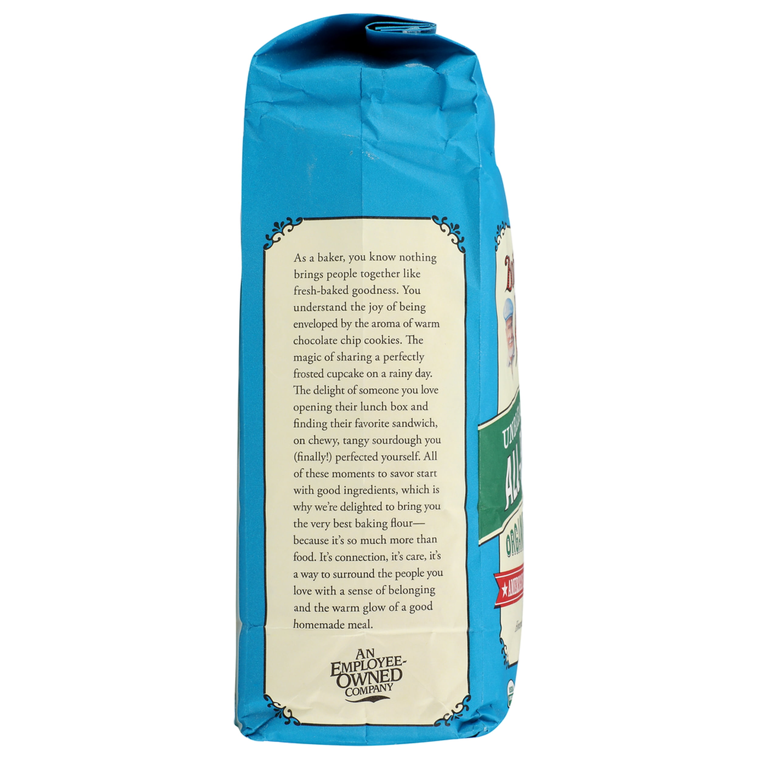 Bob's Red Mill Organic Unbleached White All-Purpose Flour, 5 lbs