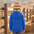 thumbnail image 3 of Abcomgle Zip Up Hoodies for Girls Size 10-12 Lightweight Full-Zip Jacket for Girls Cute Solid Jacket Sweatshirt Girl Fashion Winter Hooded Hoodies for Teen Girls with Pockets, 3 of 5